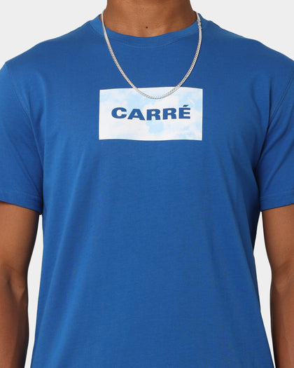 Carré Cloud Box Classique T-Shirt Blue