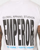 Emperor Apparel Stacked After Dark T-Shirt White