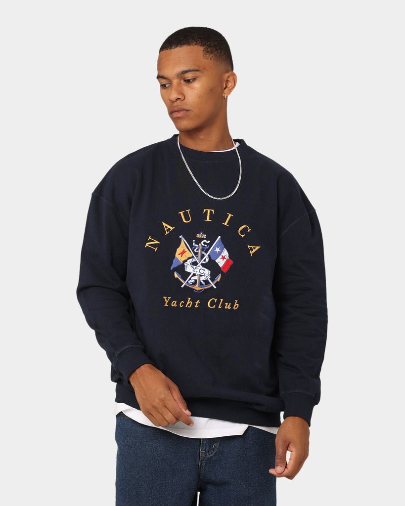Nautica Lugger Sweatshirt 429 Navy Culture Kings