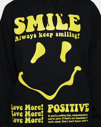 Goat Crew Keep Smiling Hoodie Black