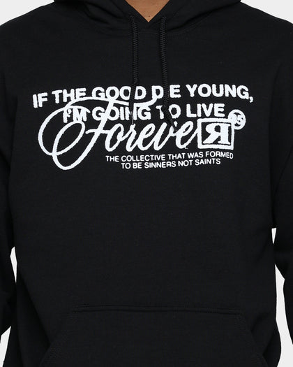 Goat Crew Live Forever Hoodie Black