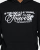 Goat Crew Live Forever Hoodie Black