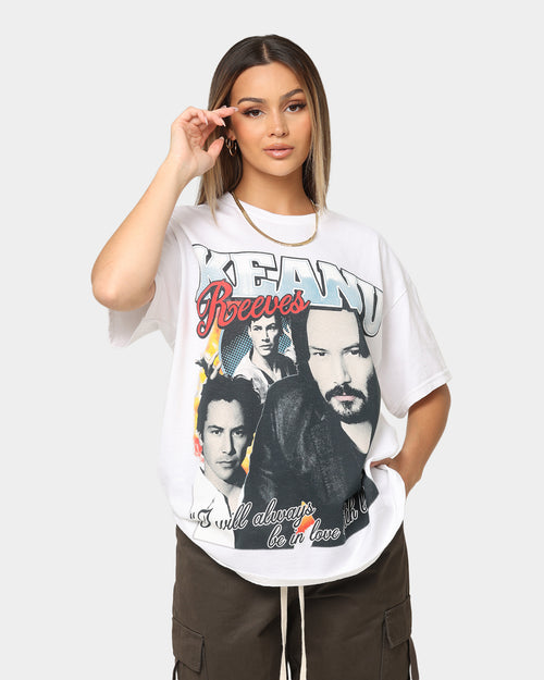 Goat Crew Keanu Lover Vintage T-Shirt White