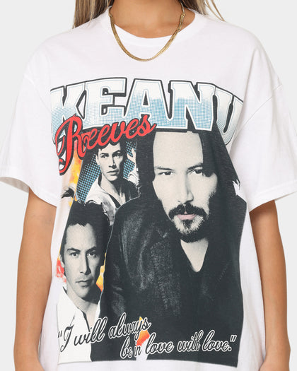 Goat Crew Keanu Lover Vintage T-Shirt White