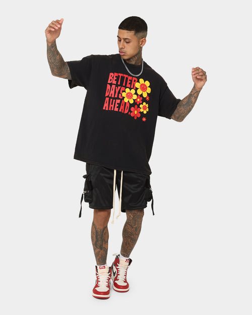 Goat Crew Better Days Vintage T-Shirt Black Wash