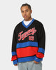 Tommy Jeans TJM Boxy College 85 V-Neck Jersey Black