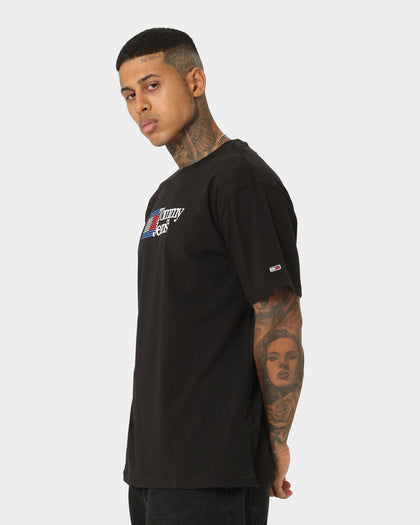 Tommy Jeans Classic RWB Chest Logo T-Shirt Black