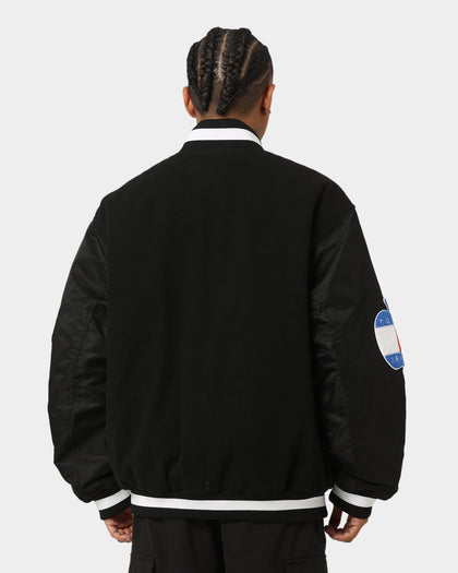 Tommy Jeans TJM Letterman Jacket Black