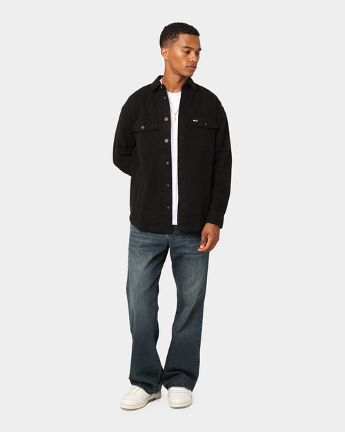 Tommy Jeans TJM Soft Casual Overshirt Black
