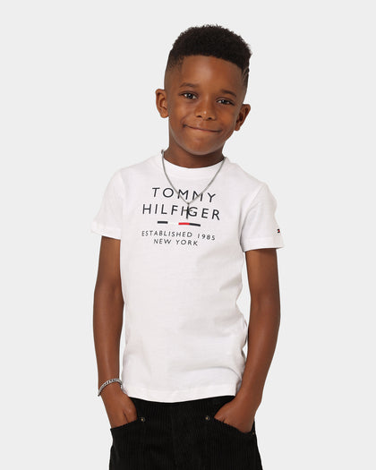 Tommy Hilfiger Kids' TH Logo T-Shirt White