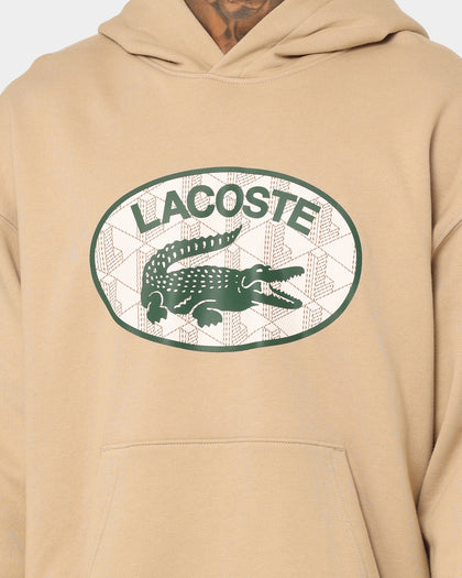 Lacoste Monogram Logo Hoodie Viennese