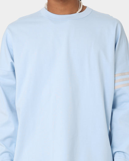 Adidas NeuClassics Long Sleeve T-Shirt Clear Sky/Grey