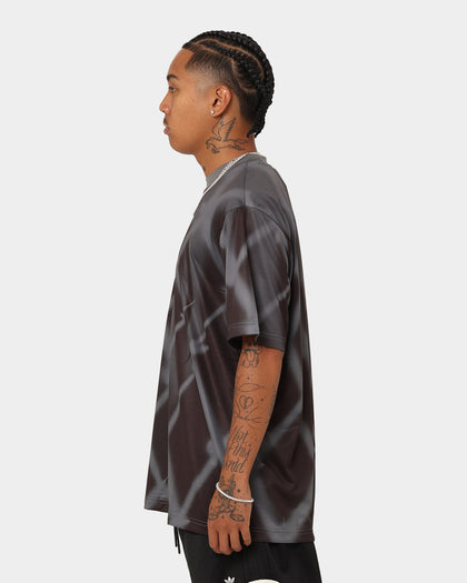 Adidas Streetball All Over Print T-Shirt Grey