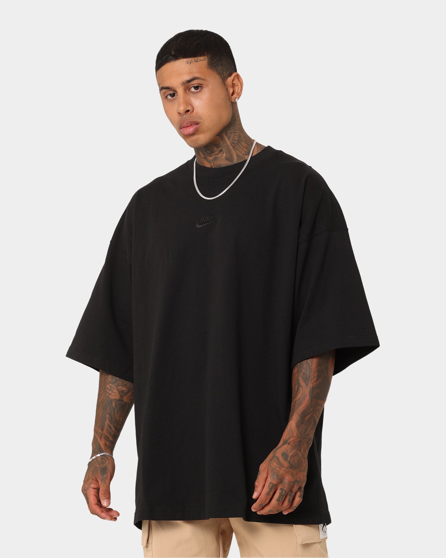 nike oversized black t shirt