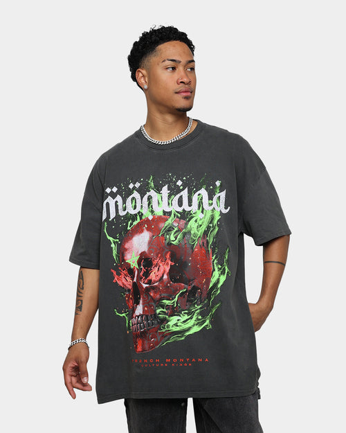 Goat Crew French Montana Vintage T-Shirt Black Wash