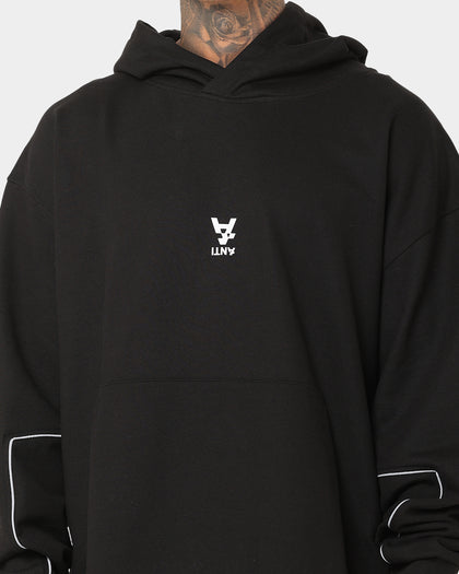 The Anti Order Neon Flux Box Hoodie Black/Reflective