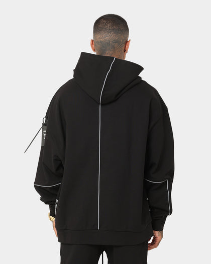 The Anti Order Neon Flux Box Hoodie Black/Reflective