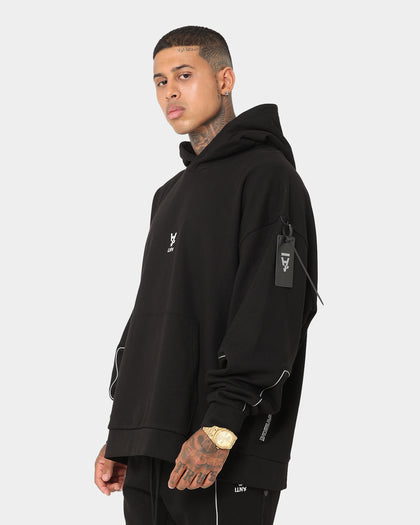 The Anti Order Neon Flux Box Hoodie Black/Reflective