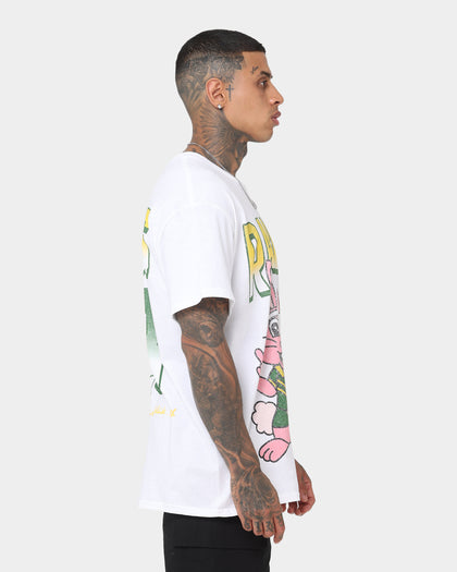 Goat Crew Rabbit RL Football T-Shirt White