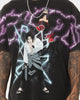 Goat Crew X Naruto Uchicha Brothers Colossal Premium Vintage T-Shirt Black Wash