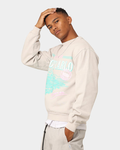 Carré Monte Carlo USA Crewneck Cement