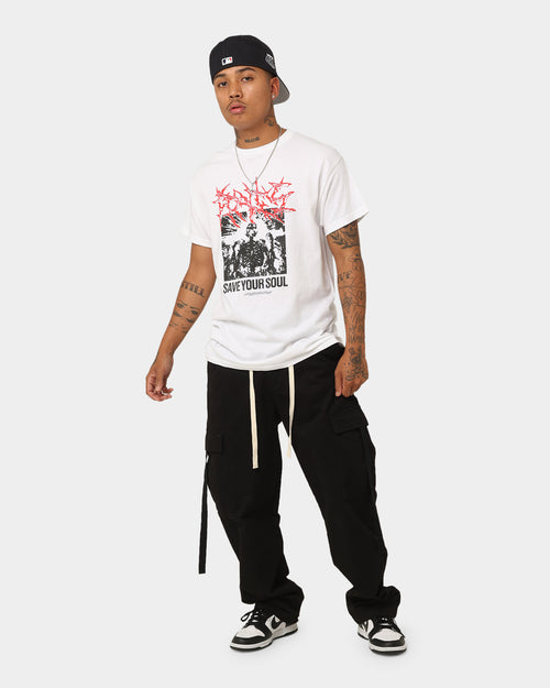 Rats Get Fat Save Your Soul T-Shirt White