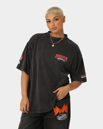 Loiter Firestarter Vintage T-Shirt Vintage Black