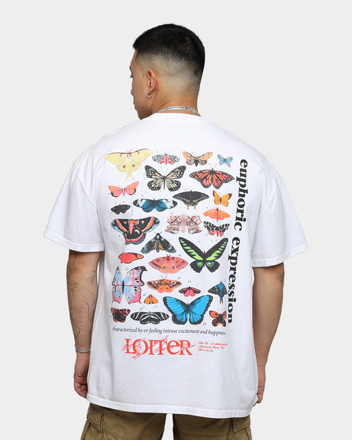Loiter Euphoria Ultra Premium Vintage T-Shirt White
