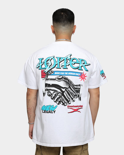 Loiter New Legacy Ultra Premium Vintage T-Shirt White
