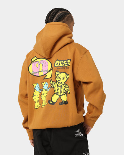Obey Obey Hardware Dept. Hoodie Brown Sugar