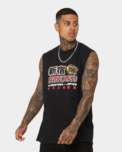 Goat Crew Shinjuku Muscle T-Shirt Black