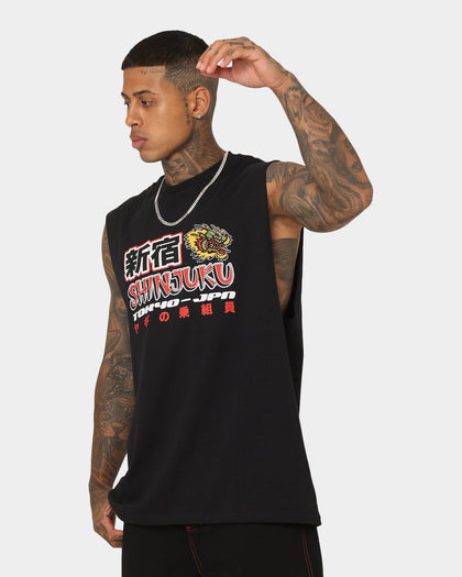 Goat Crew Shinjuku Muscle T-Shirt Black