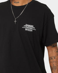 Rats Get Fat Danger T-Shirt Black
