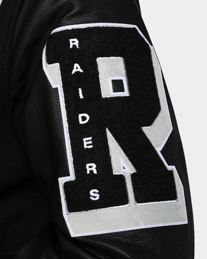 Pro Standard Las Vegas Raiders Old English Varsity Jacket Black