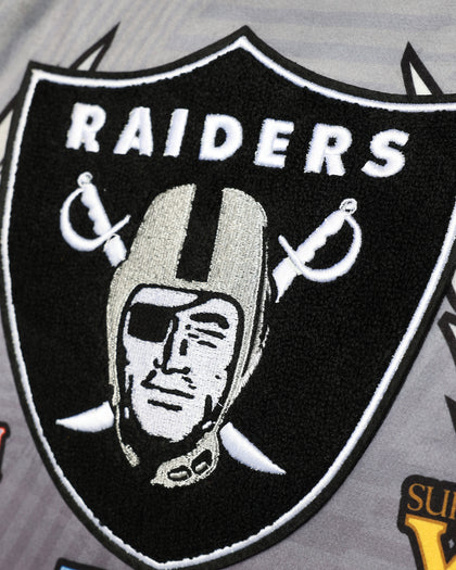 Pro Standard Las Vegas Raiders Remix Varsity Jacket Black
