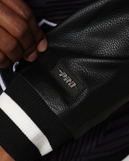 Pro Standard Las Vegas Raiders Remix Varsity Jacket Black