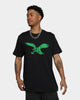 47 Brand Philadelphia Eagles Imprint Super Rival T-Shirt Jet Black
