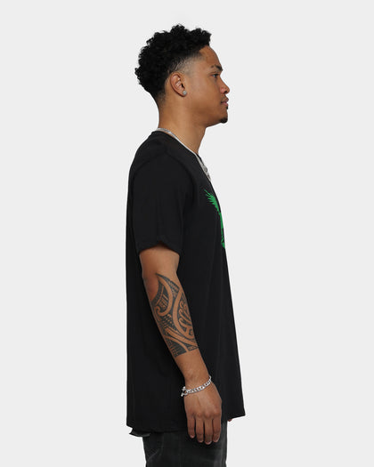 47 Brand Philadelphia Eagles Imprint Super Rival T-Shirt Jet Black