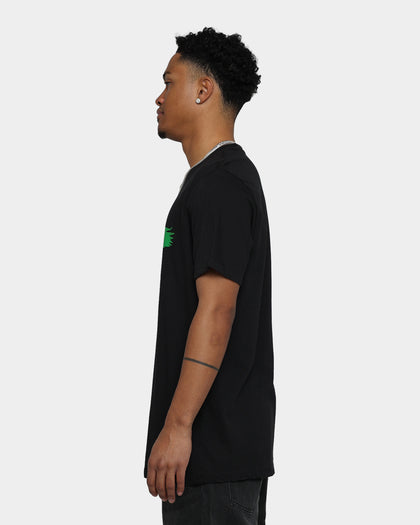 47 Brand Philadelphia Eagles Imprint Super Rival T-Shirt Jet Black