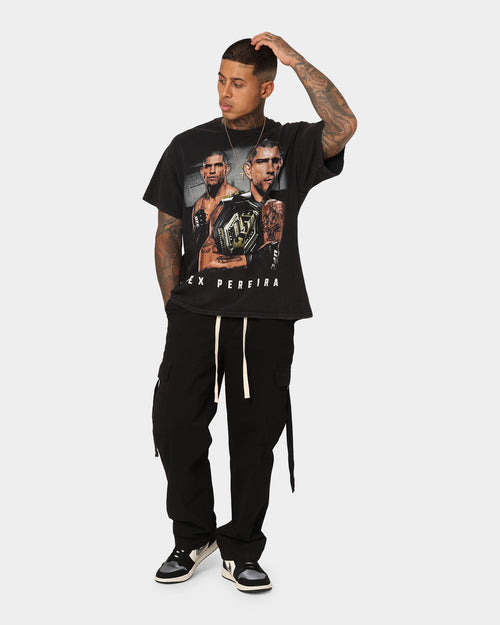 Goat Crew X UFC Alex Pereira Vintage T-Shirt Black Wash