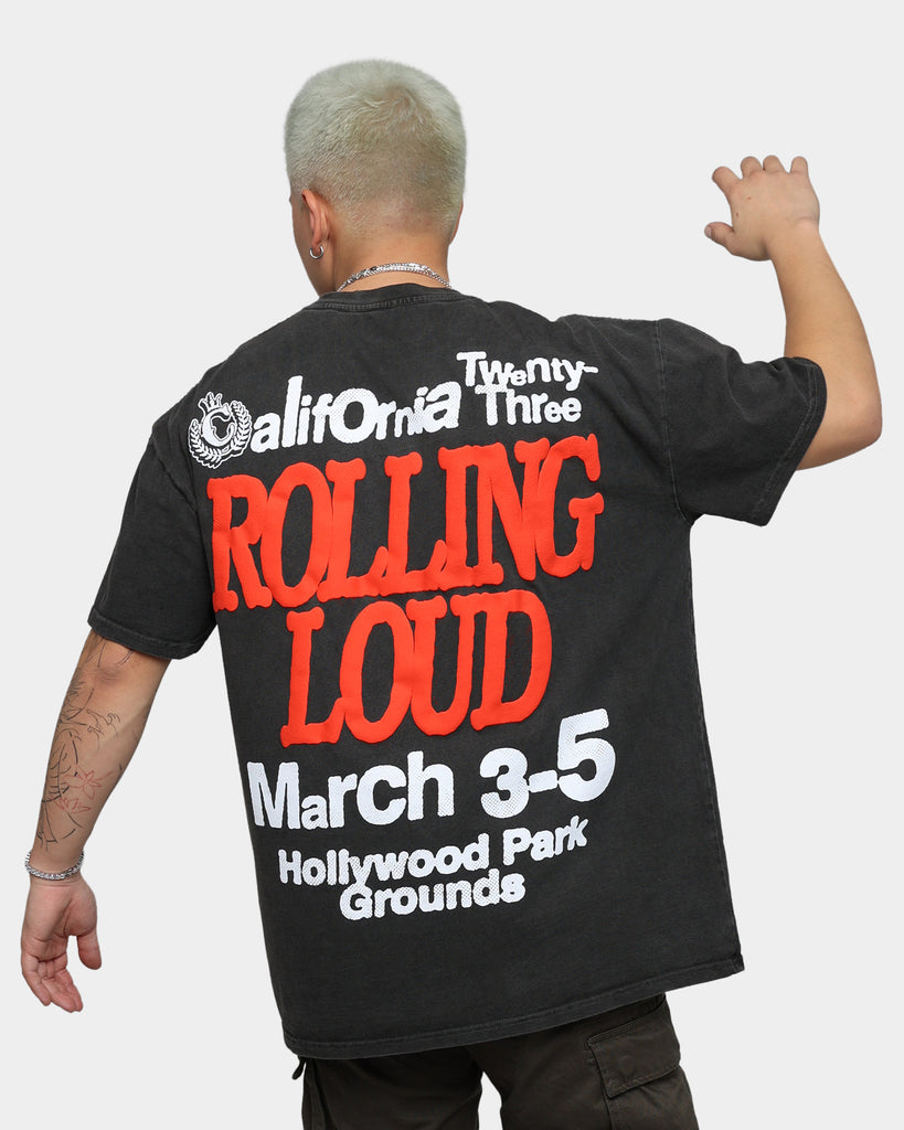 Rolling Loud Rolling Loud Venue Vintage T-Shirt Black Wash | Culture Kings
