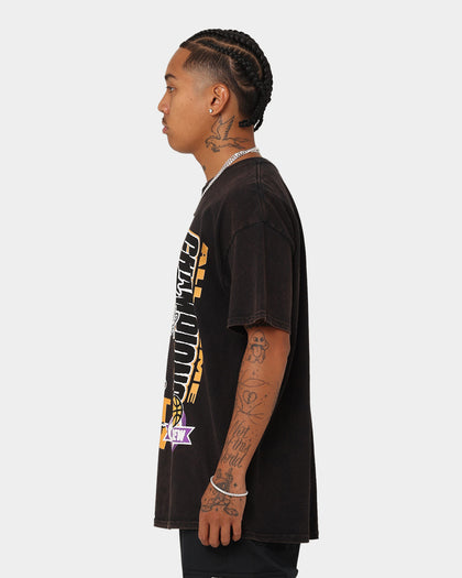 Goat Crew All Time Champions Vintage T-Shirt Black Wash