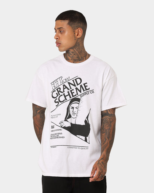 Grand Scheme Bad Flag T-Shirt White
