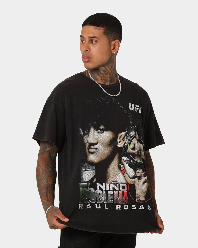 Goat Crew X UFC Raul Rosas Jr Vintage T-Shirt Black Wash