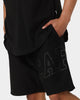 Carré Enorme Sweat Shorts Black/Black