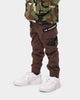 Lil Hommé Kid's Transition Cargo Jogger Dark Brown