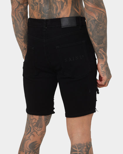 Saint Morta Bandana Summum Shorts Black/Red