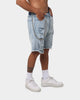 EN ES Choppa Denim Shorts Washed Blue