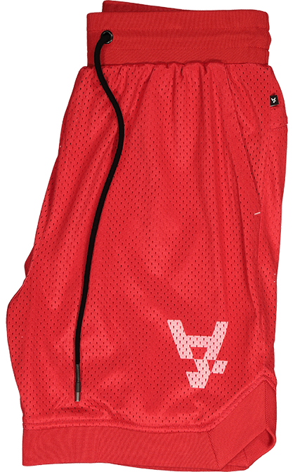 The Anti Order A8 Mesh Basketball Shorts Red/White