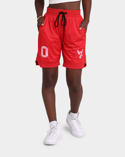 The Anti Order A8 Mesh Basketball Shorts Red/White
